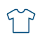 Hochwertige Arbeitskleidung  <br/> & Wäscheservice Icon